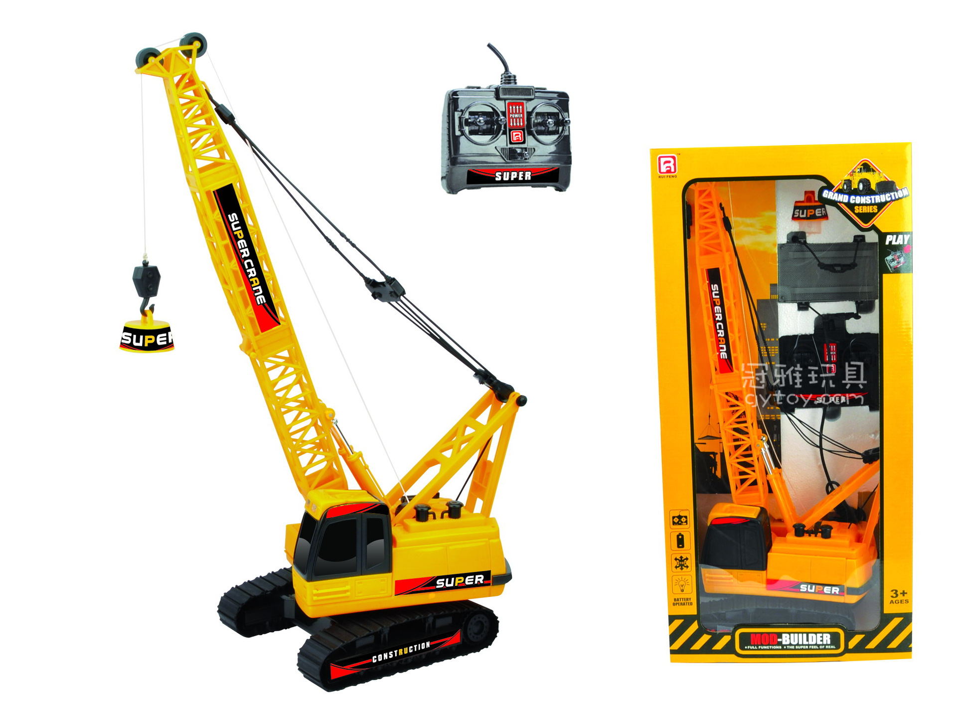 【仿真電動(dòng)線控?zé)艄夤こ誊囃婢呓ㄖ鞑陌送膸У醣燮鹬貦C(jī)吊車模型】價(jià)格,廠家,圖片,模型玩具,汕頭市元?jiǎng)?chuàng)廣告-